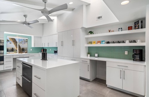Twin Palms House | Palm Springs Home with a Pool! Ping Pong Table! Fire Pit