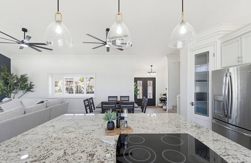 Lake Havasu City House | Panoramic Lake and Mountain Views! Pool, Spa, Casita, Sleeps 16, Lakeside Estate