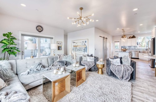 Grover Beach House | Papillon House a luxury escape with sunset ocean-view rooftop deck