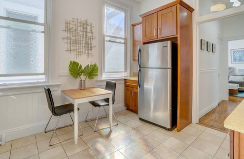Western Addition Condo | Parking! Cozy Edwardian apartment in Mission/Dolores.