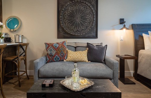 Paso Robles Condo | Paso Park Suite 204-Balcony Overlooking Town Square in Downtown Paso Robles!