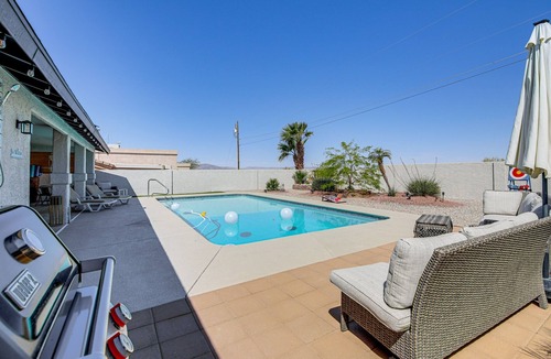 Lake Havasu City House | Peaceful Paradise with Views, Deep Private Pool