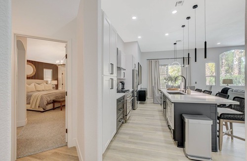 Summerlin House | Perfect Locale: Work & leisure oasis! 3BR, pool, office, high-end finishes!