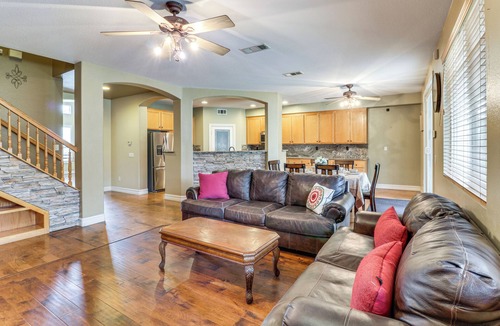 Palmdale House | Pool, Patio & Games! Suburban Home in Palmdale