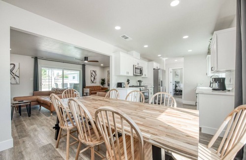 Fresno House | Poolside Retreat Near Vibrant Downtown Fun