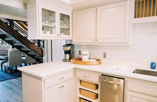 Bass Lake House | Private beach, boat slip, hot tub, pool table, fenced yard, BBQ, fire pit