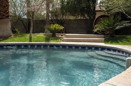 Spring Valley House | Private estate near strip with heated pool, jacuzzi, sauna, garden and more!