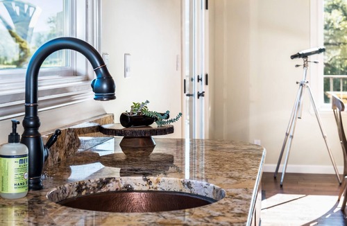 Santa Barbara House | Private pond & views of rolling green hills