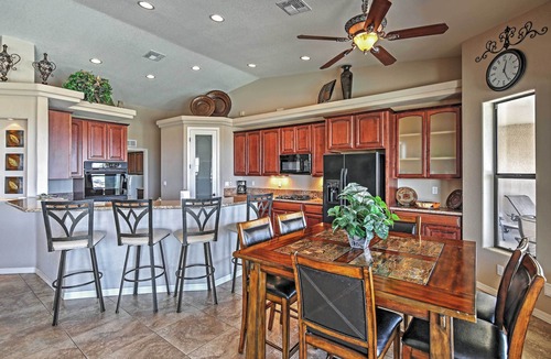 Desert Hills House | Private Pool: Mtn-View Lake Havasu City Retreat