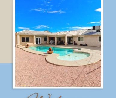 Lake Havasu City House | PRIVATE VIEW ON THE LAKE SIDE OF 95! Sleeps 16