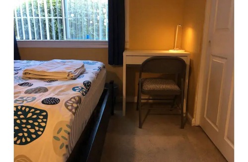 South San Jose Villa | Q-Bed Room3: 2 Miles to SJDT Convention Center&SJSU. 5 Miles to SJC