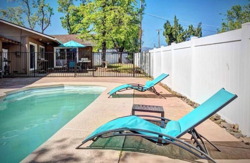 Redding House | Relax & Refresh Family Pool House w/BBQ