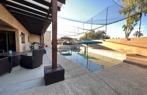 Lake Havasu City House | Resort Stlye Estate with Terrace, Panoramic Lake Views & Pool - Sleeps 15