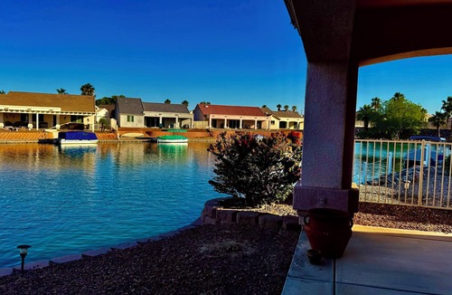 Mohave Valley House | Riverfront Retreat: Unfurnished Colorado River Casita with a private Boat Ramp