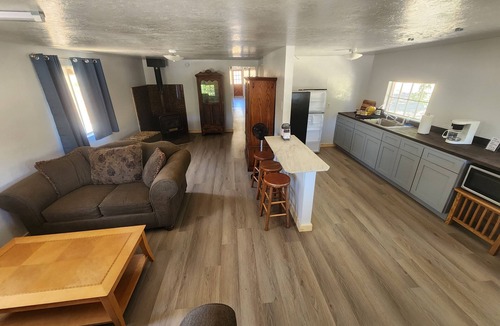 Maricopa Cabin | Rustic 5BR Cabin in Glamping Resort w/Firewood for Relaxing Evening