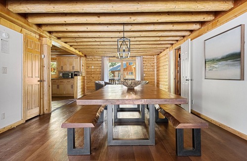 Winter Park House | Rustic Modern TRUE Log Cabin