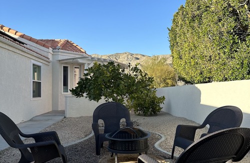 Desert Hot Springs House | Sage & Stone Retreat with lots of amenities