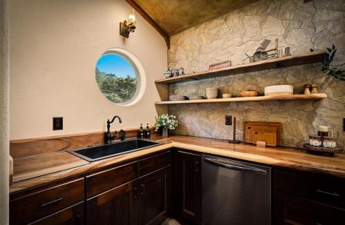 Three Rivers House | Sequoia Haven Hole - Whimsical, Fairy Tale Earth-Berm Riverfront