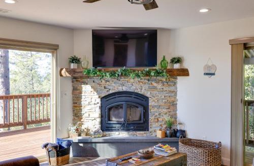 Tuolumne House | Ski, Hike & Fish: Mtn-View Gem w/Deck in Tuolumne