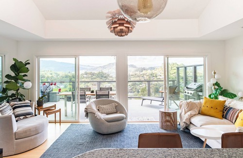 San Rafael House | Skyline Views Retreat – 2BR + Office San Rafael Escape with AC