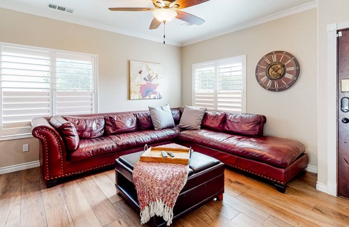 Desert Hot Springs House | Snowbird-friendly home with private heated pool, pool spa, grill, enclosed yard
