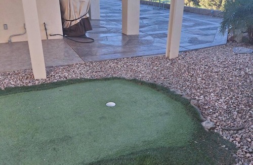 Desert Palms House | Spacious 3-bedroom home with an unattached Casita on the golf course.