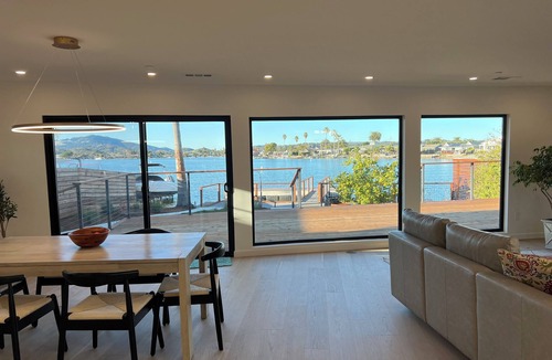 Novato House | Spacious 4-bedroom, 3- bath waterfront glass house!