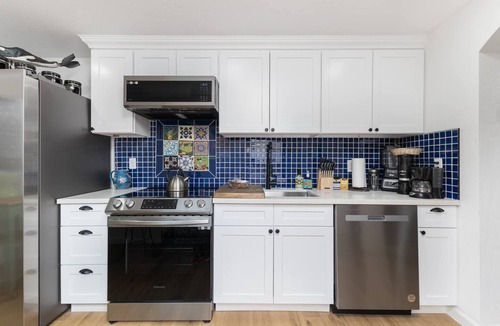 Visalia House | Spanish Casita w/Pool, Hot Tub & Garden Oasis