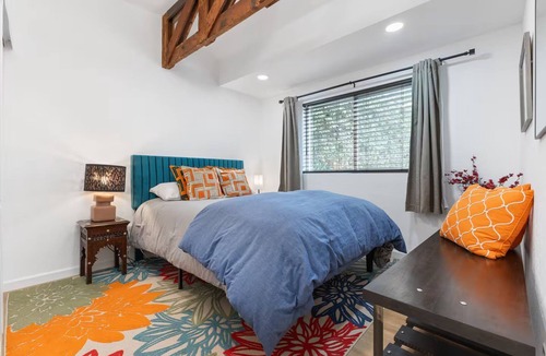 Visalia House | Spanish Casita w/Pool, Hot Tub & Garden Oasis