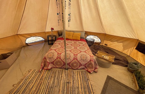 Largo Vista RV Rental | Stargazers delight at desert🏜 yurt with great sunsets and open landscape
