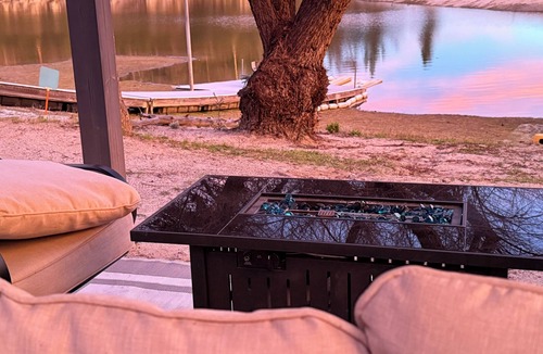 Bass Lake Cottage | Stargazing dome with Forest Cottage/Lakefront Private Beach with canoe