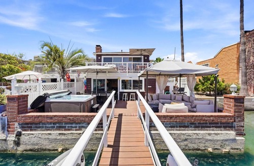 West Newport House | Stunning Bayfront Home with Epic Dock on Peninsula