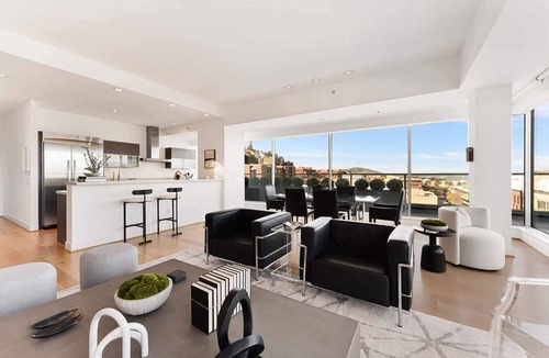 Downtown San Francisco Apartment | Stunning Penthouse Apartment with Panoramic Views