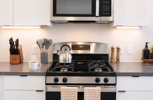 Lyon Street Apartment | Stylish Apartment Near Disneyland w/Pool & Gym