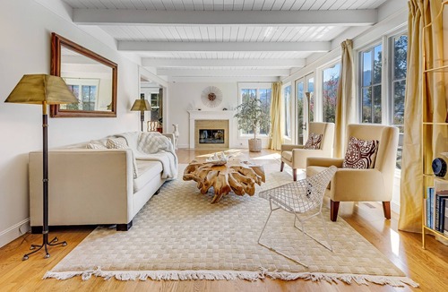 Tamalpais-Homestead Valley House | Stylish luxury home with private hot tub, fire pit - dramatic mountain views