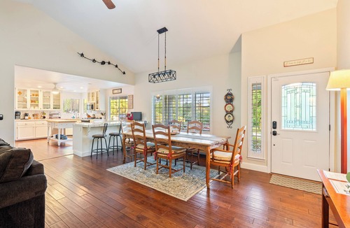 Templeton House | Summer Place! - Country Living with Waterfall Spa and Table Fire Feature!