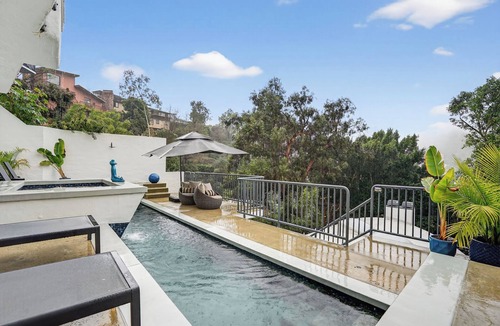 Hollywood Hills West House | Sunset Cinema in Hollywood Hills with Pool & Views