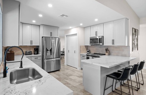 Villa De Paz House | Sunset Splash Pad | Private Pool, Patio & Games