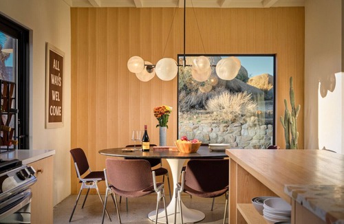 Pioneertown House | Swim Rock House: Pool & Spa Carved in Massive Boulders