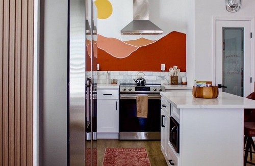 Joshua Tree House | Terra Luna: Tranquil 3 bedroom home - Covered Patio, Spa, Fire Pit, & Hammocks