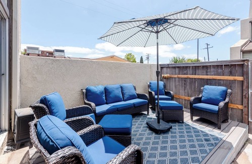 West Carson House | The Blue Bungalow, Torrance CA