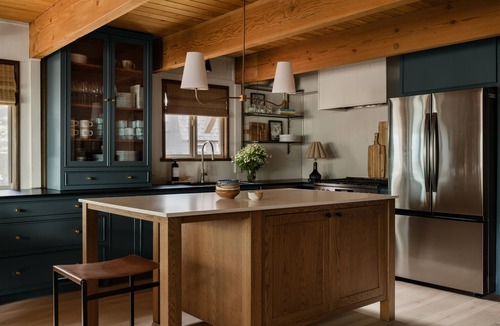 Chamberlands Cabin | The Homewood, Designer A-frame Cabin, West Shore, Sleeps 10, Private Beach Club