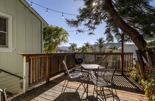 Avila Beach Apartment | The Pine House | Pet Friendly with Balcony Views