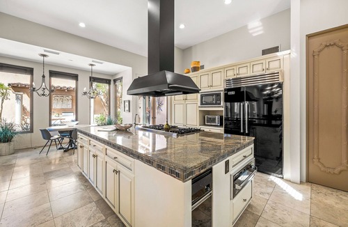 Rancho Mirage Villa | This one story unit, sprawling 4700 square foot Italian Villa 5 star amenities.