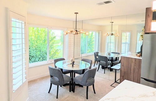 La Quinta Condo | Totally remodeled desert golf oasis & Country Club awaits!