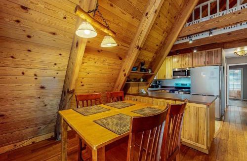 Tahoe Paradise House | Tranquil Family-Friendly A-Frame Cabin with Big Backyard Deck & Gas Grill