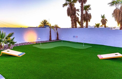 Lake Havasu City House | Tropical Playhouse - Pool, Spa, Golf, Game Room