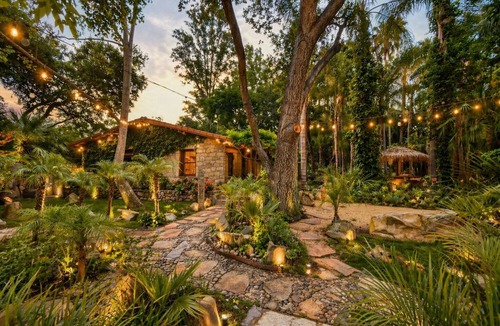 Meiners Oaks House | Tropical Western Ranch, Families & Friends 3-day Ok ! Yoga Studio