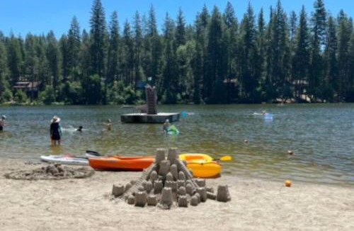 Twain Harte House | Twain Harte Lake, pool/hot tub, by skiing/Yosemite