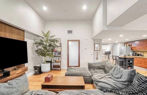 Historic Core Condo | Urban Chic 1-bedroom Loft w Cathedral Ceilings + Skylight in Vibrant Los Angeles